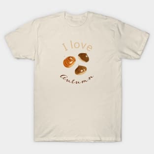 I love Autumn T-Shirt